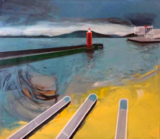 Öl auf Nessel 140 x 160 cm