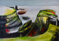 Öl auf Nessel 75 x 105 cm