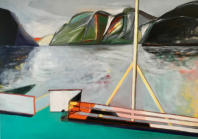 Öl auf Nessel 75 x 105 cm