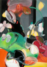 Öl auf Nessel 105 x 75