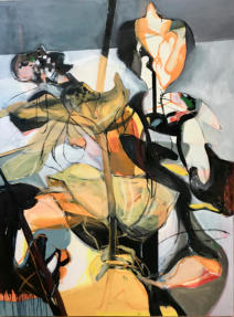 Öl auf Nessel 160 x120