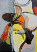 Öl auf Nessel 70 x 50